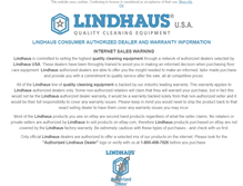 Tablet Screenshot of lindhaususa.com